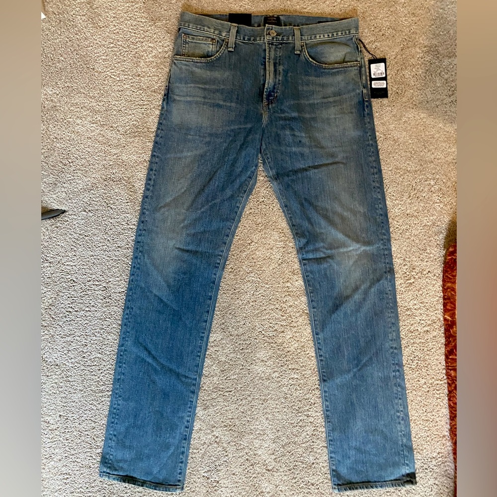 NWT *Citizens of Humanity* SIZE 32 Core Slim Straight Jean in Canyon